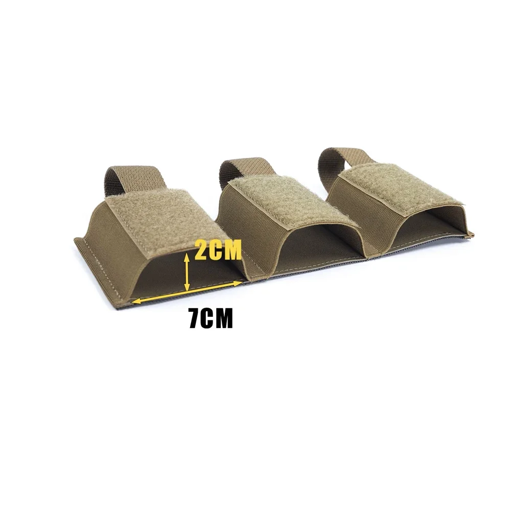 CB 1120X táctico individual doble Triple 9mm bolsa para revistas compartimento de partición Mag Carrier gancho y bucle elásticos - imagen 5