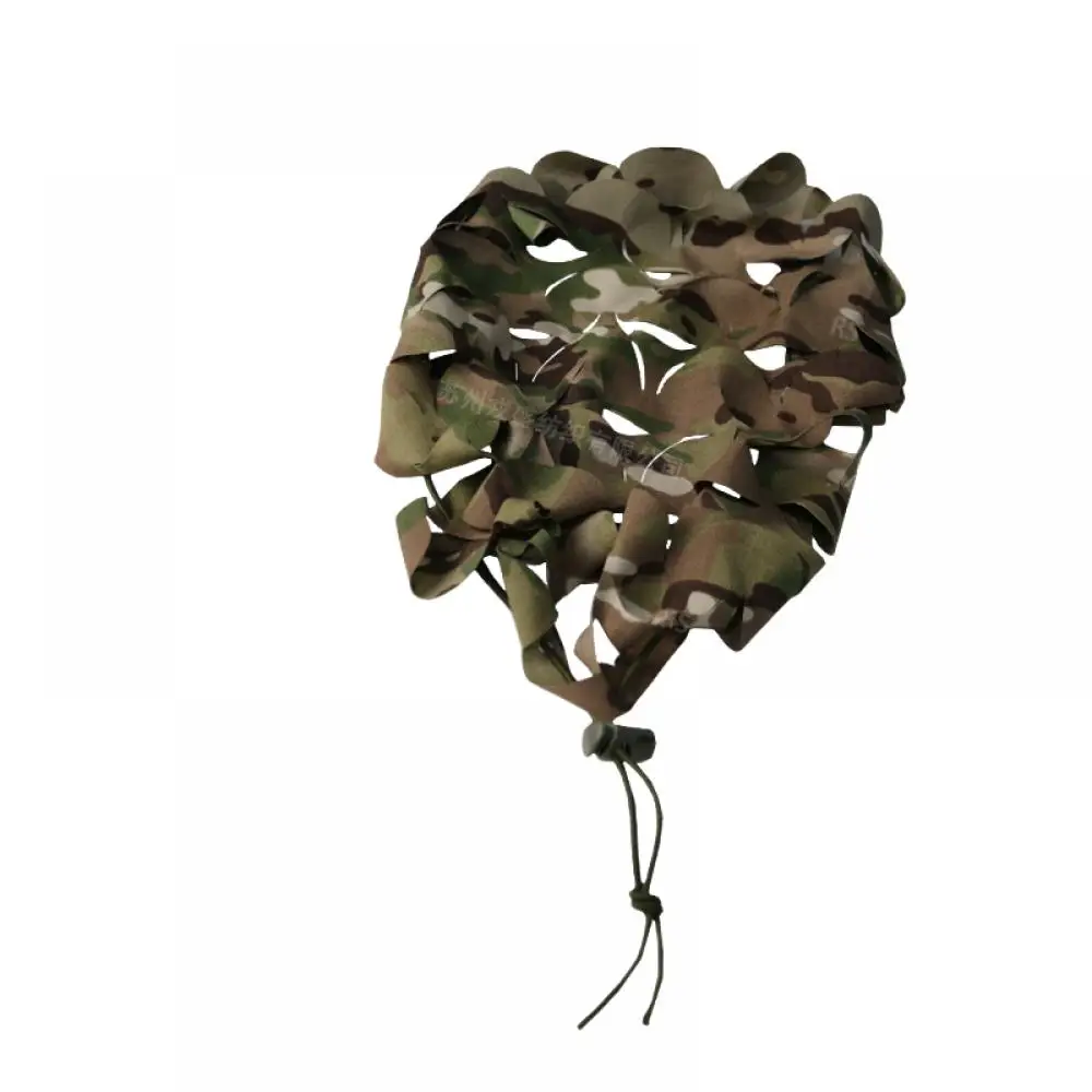 Máscara de casco táctico de camuflaje 3D, punto de Tigre, tira de tela de camuflaje, accesorios de bricolaje, múltiples camuflaje - imagen 2