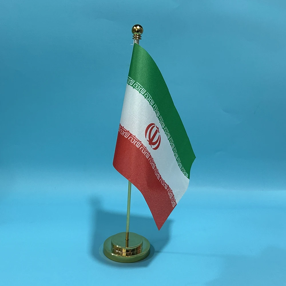 Bandera nacional de Irán para decoración de escritorio de oficina - imagen 3
