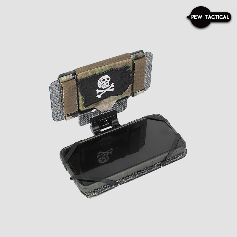 Bolsa táctica para teléfono móvil PEW, funda para teléfono MOLLE, estilo Navboard FlipLite S&S - imagen 2
