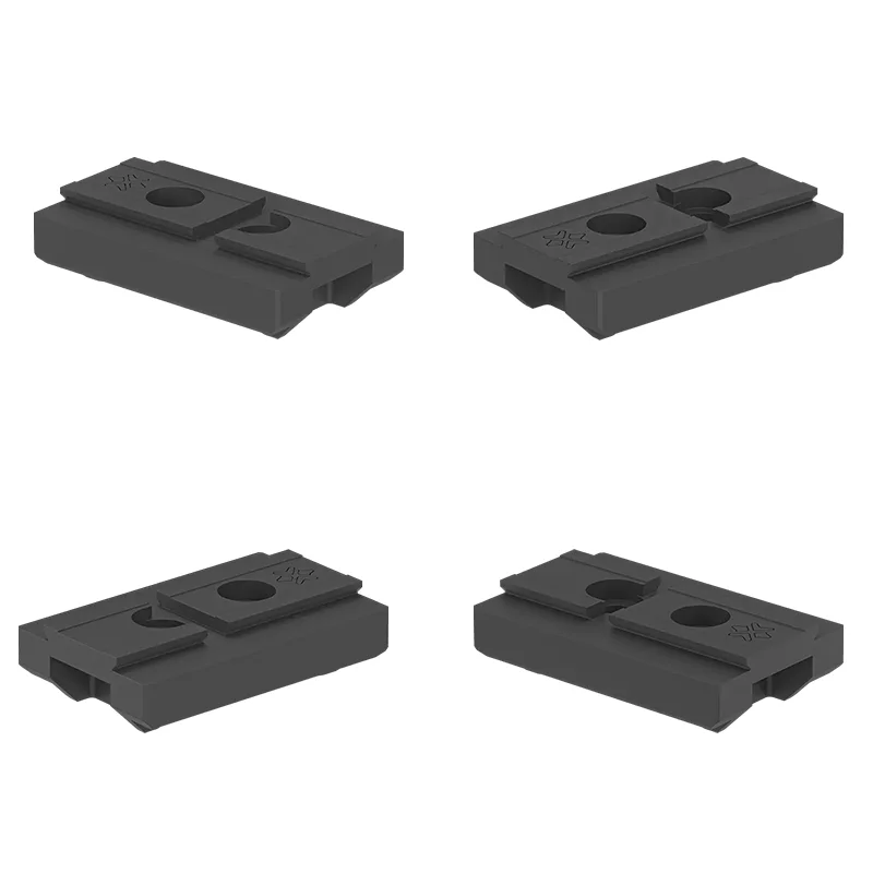 Adaptador de huella Vector Vas Vod para base de riel Picatinny de montaje óptico, 13 mm de altura - imagen 2