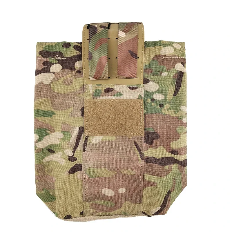 Bolsa de volcado táctica Airsoft Multicam EDC bolsa Molle plegable revistas de caza herramienta de reciclaje bolsa de cintura de almacenamiento - imagen 4