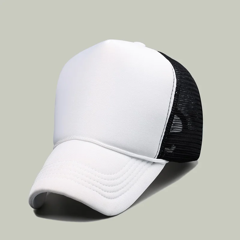 Gorra de béisbol de cabeza grande transpirable de malla de verano - imagen 4