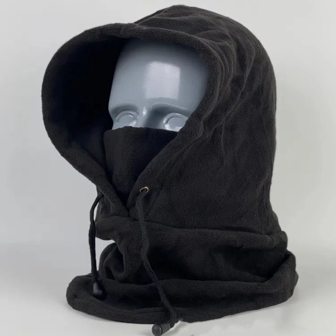 Rusia frío cálido engrosado cubierta de cabeza de envoltura completa máscara de agarre de cara completa al aire libre - imagen 2