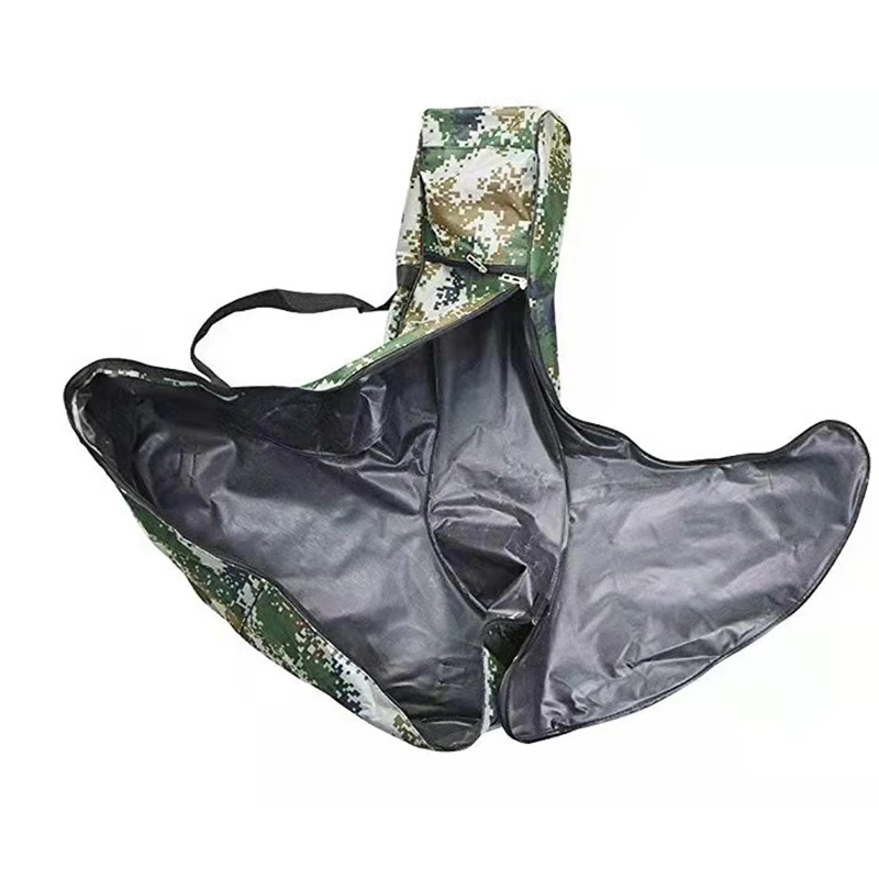 Huting bolsa de Ballesta de camuflaje en forma de T, almacenamiento de arco, cinturón de transporte, mochila de hombro, cubierta protectora para tiro con arco, accesorio - imagen 4