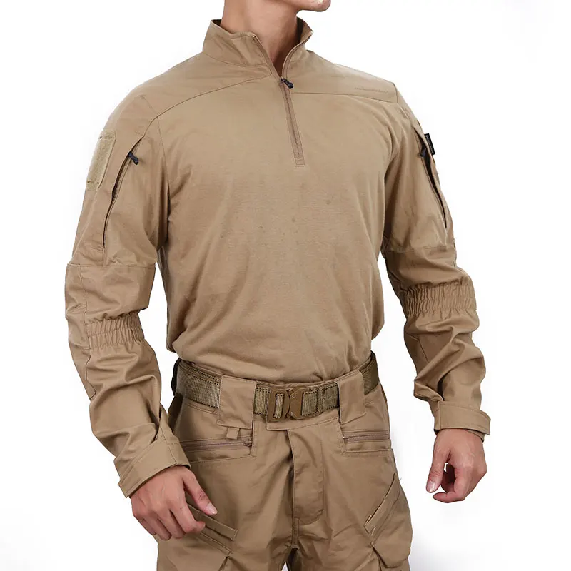 PAZAGUILA Frogman-Camiseta de lucha, camisas tácticas de combate, camisetas deportivas BDU para hombre, camisetas de servicio, ropa, deporte de caza, senderismo al aire libre - imagen 4