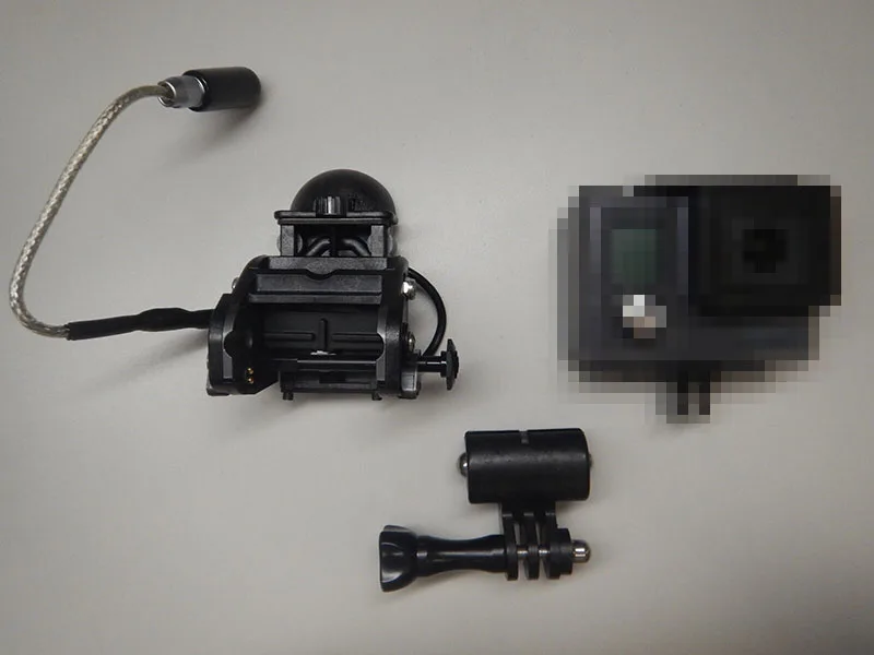 Módulo adaptador de soporte de montaje, compatible con Anvis 6/9 NVG, gafas de visión nocturna, modelo simulado para casco, accesorio de caza - imagen 5