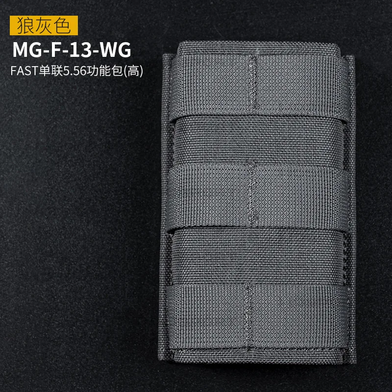 WOSPORT FAST Paquete de funciones de enlace único 5.56 (alto) Chaleco táctico expandido MOLLE equipado mate - imagen 4