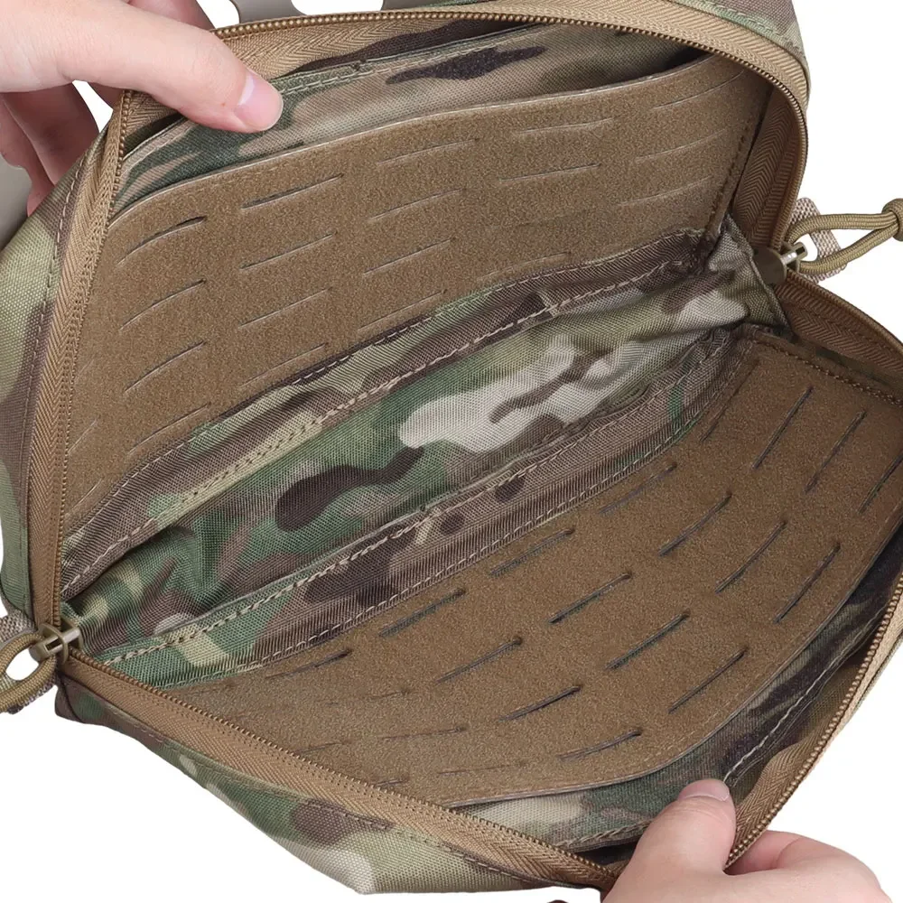 Kit de primeros auxilios táctico Attacker, despliegue rápido Horizontal, caza al aire libre, entrenamiento de combate, bolsa médica, equipo de cinturón MOLLE - imagen 5