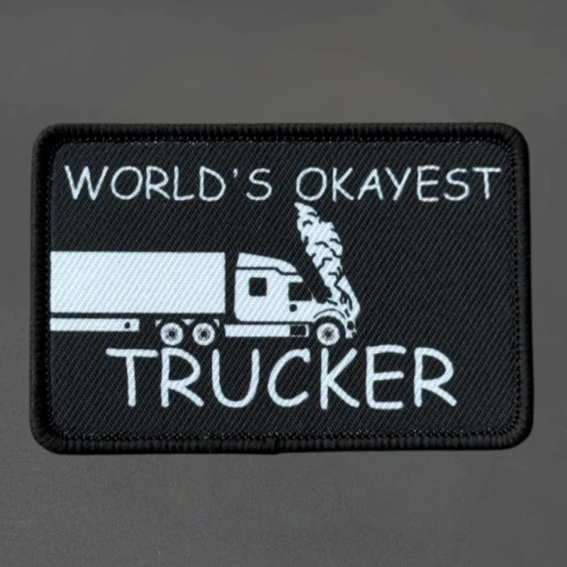 Parche moral camionero más bueno del mundo – Gancho y bucle táctico - imagen 2
