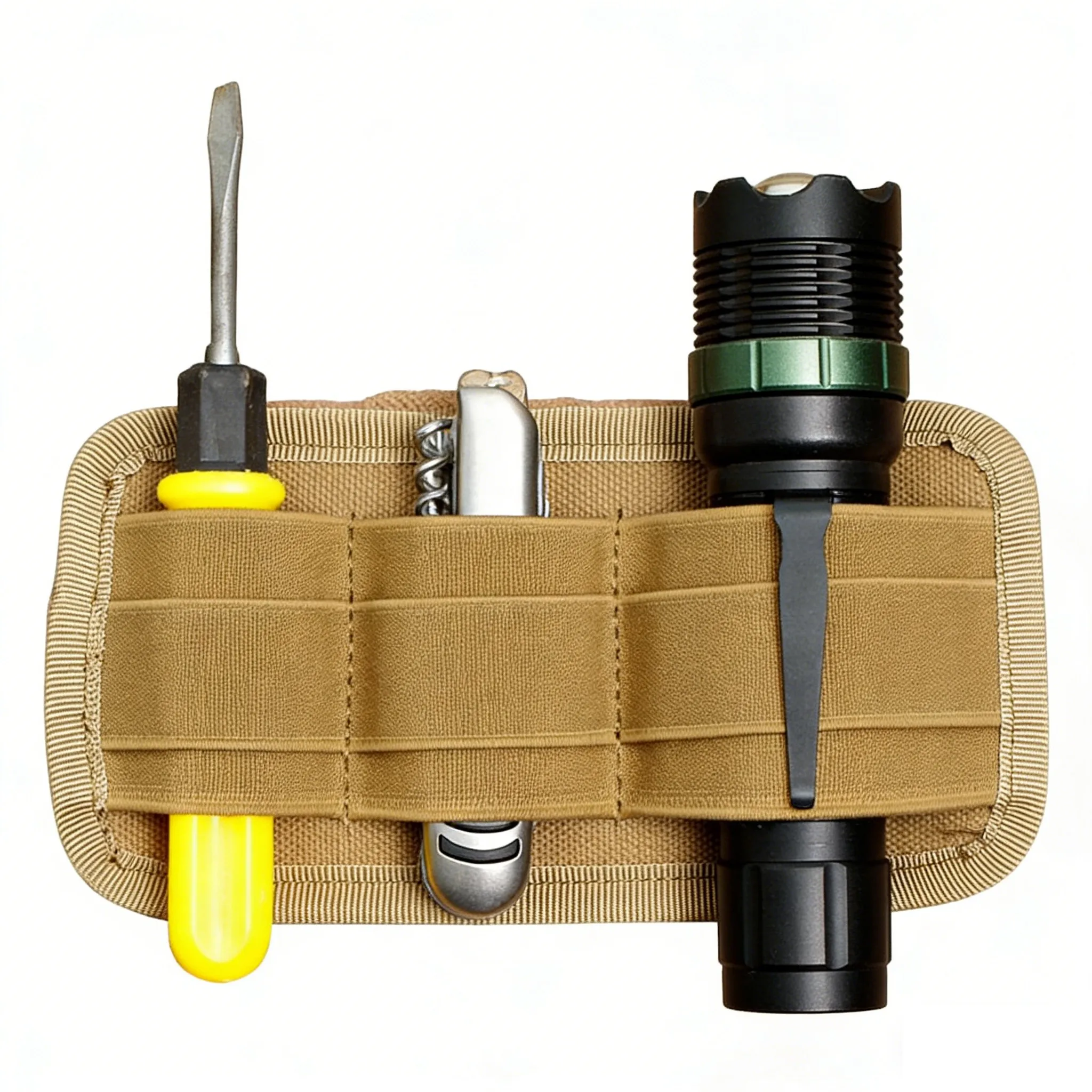 Bolsa de Panel de bucle de gancho táctico, herramienta EDC, soporte de separación interior, chaleco de caza, mochila, bolsas, organizador de inserción, tablero de pasta - imagen 5