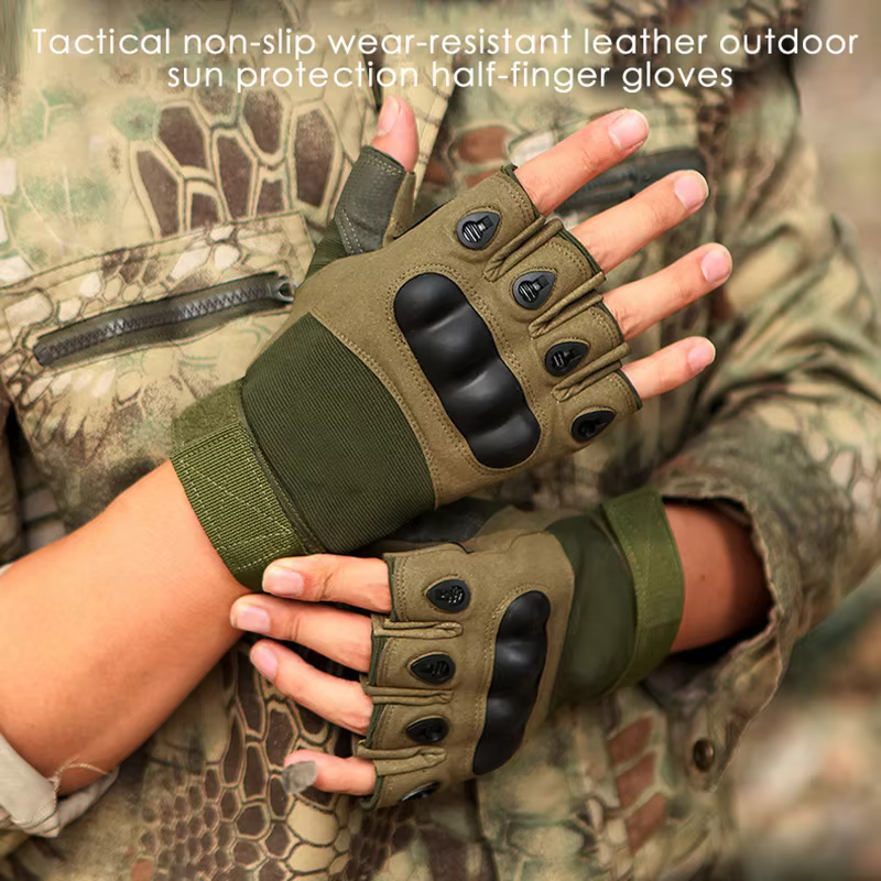 Guantes tácticos resistentes a impactos para entrenamiento y exterior - imagen 5