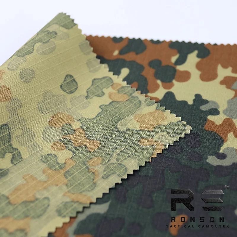 Tela de camuflaje táctico alemán de calidad militar, ropa de caza, 1,5 M de ancho