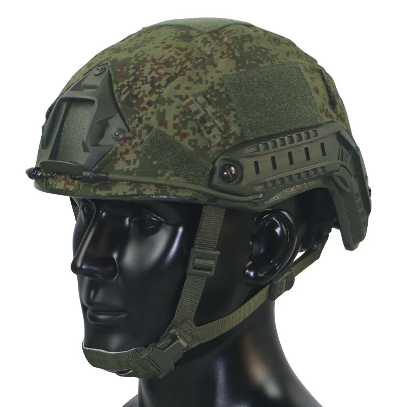 Funda de casco táctica rápida de camuflaje, paño de cubierta de casco ruso Emr - imagen 2