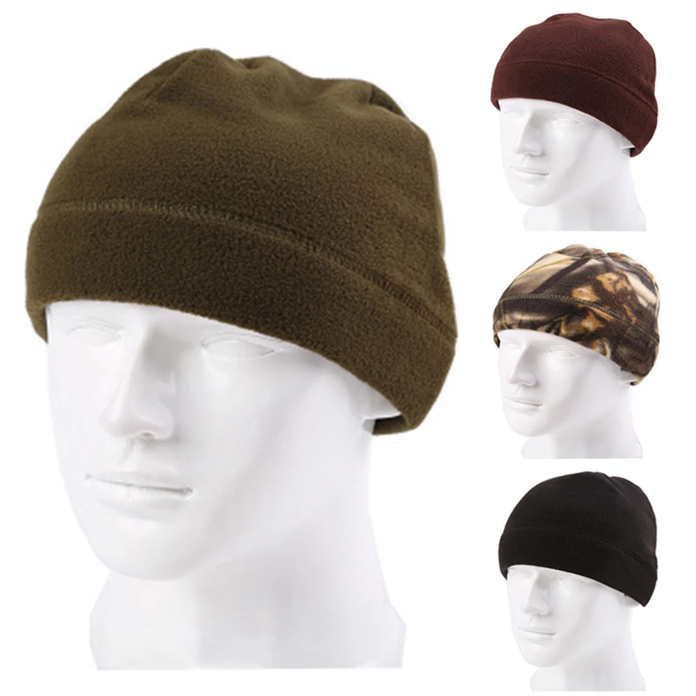 Gorro deportivo de lana para exteriores, pesca, ciclismo, caza, militar, táctico, para hombres y mujeres, cálido, a prueba de viento, para invierno, Camping, senderismo - imagen 3