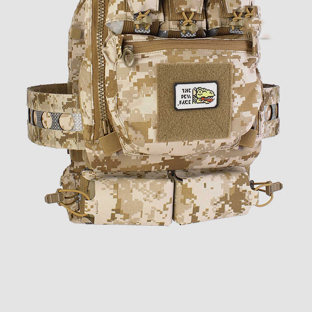 Placa de expansión Horizontal estilo FERRO DropWing, chaleco, sello de cintura, montaje, Panel compuesto Tegris - imagen 4