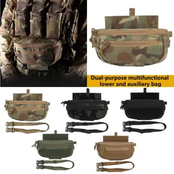 Bolsa MOLLE inferior desmontable para chaleco táctico