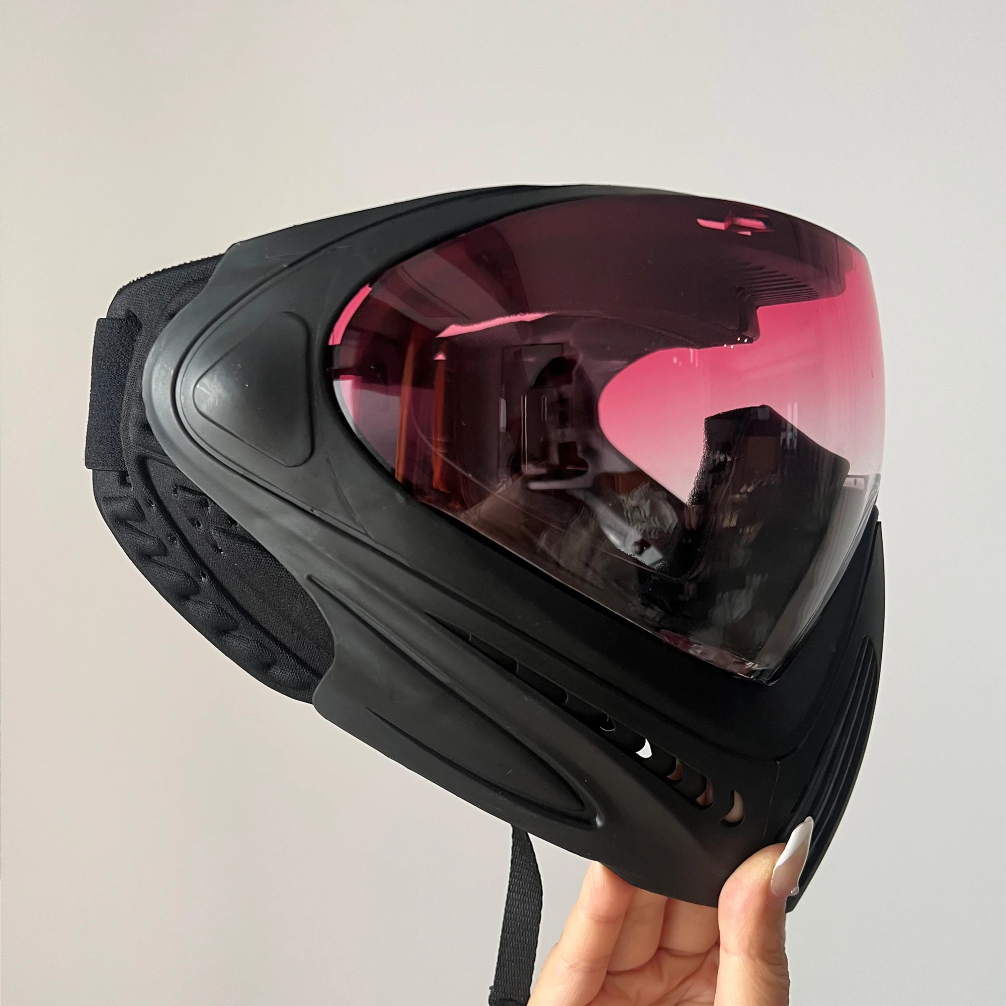 Máscara facial completa 2025 FMA F1 con máscara protectora de seguridad de Paintball de una sola capa gafas antiniebla equipo táctico Airsoft para exteriores - imagen 5