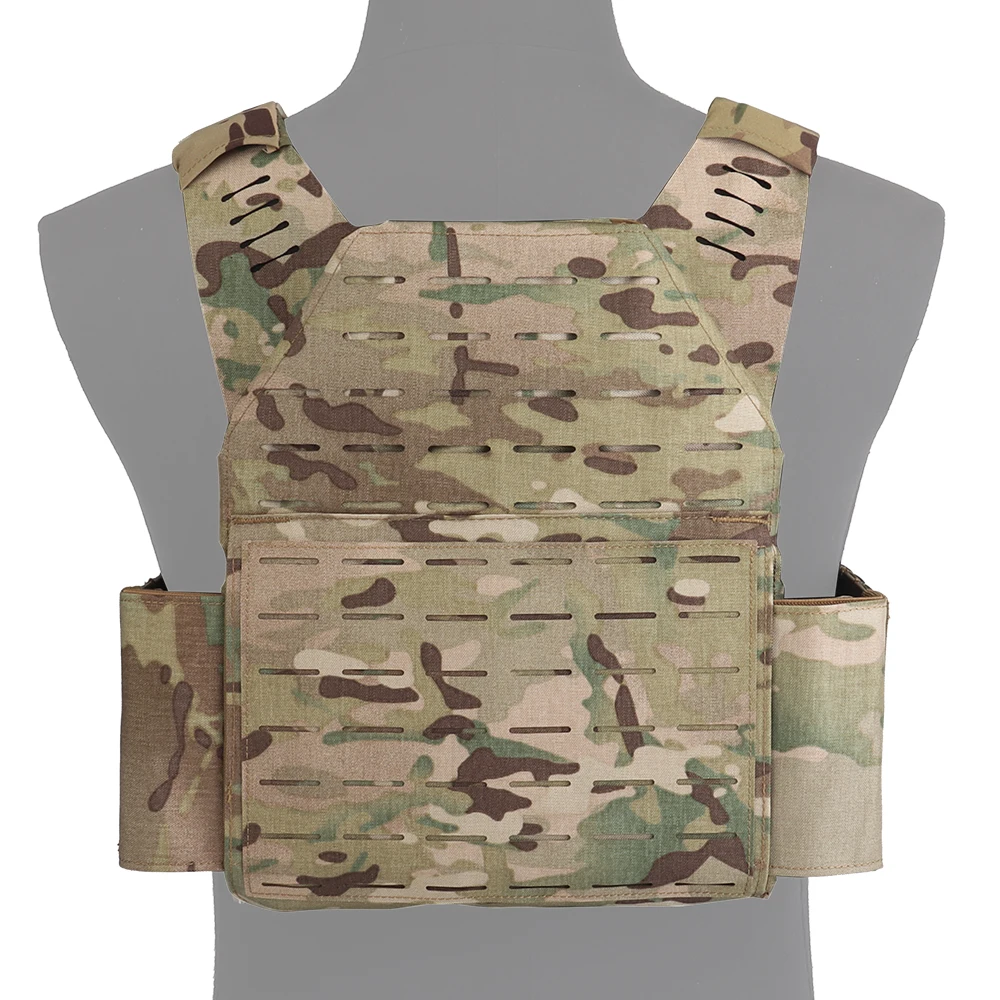 Portador de placa militar táctico, chaleco Airsoft de separación rápida, MOLLE, chaleco táctico ligero, equipo de caza de combate para Paintball - imagen 4