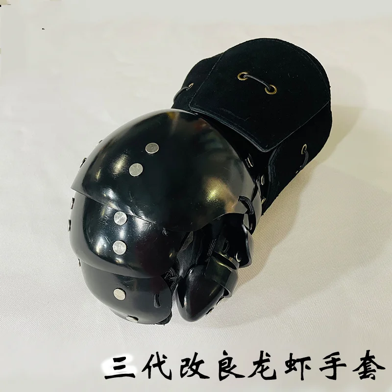 Guantes Hema, guardamanos de cinco dedos, espada de acero, armadura de entrenamiento, espada, armadura de ataque de soldado, espadachín de acero - imagen 3