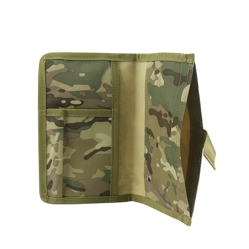 Cubierta de cuaderno de estilo militar táctico a prueba de agua, cubierta de notas de registro de 5 "X 8", accesorios militares para acampar al aire libre - imagen 3