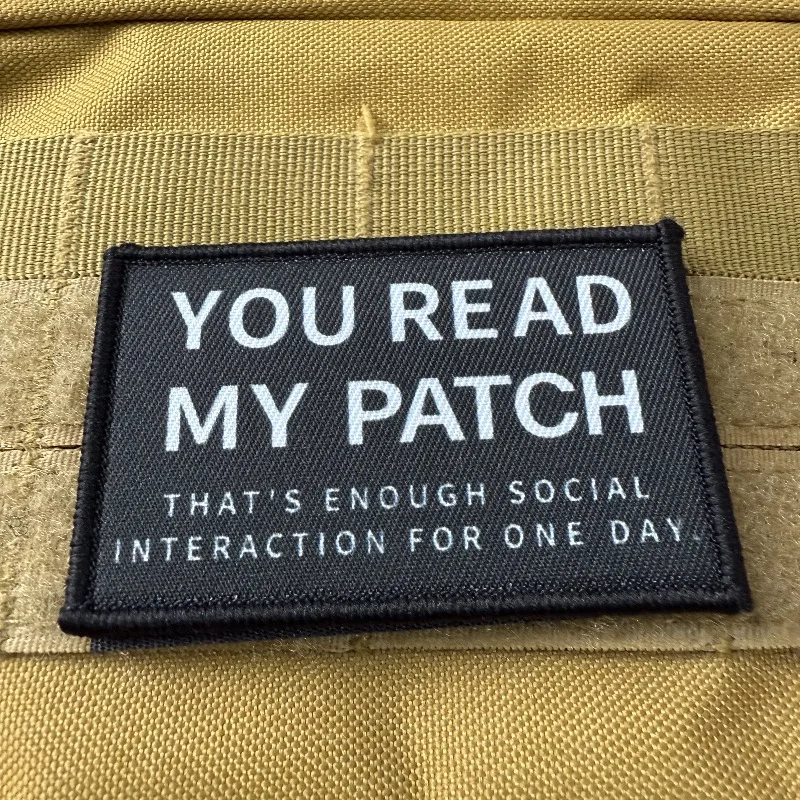 Parche divertido “Hold on Let Me Overthink This” Insignia moral con respaldo de gancho y bucle, apliques de tela para mochila de ropa - imagen 3