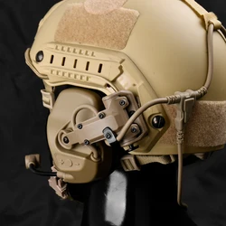 WADSN-auriculares tácticos RAC compatibles con casco de arco, cascos de la serie FAST ACH MICH, equipo Airsofty para walkie BaoFeng