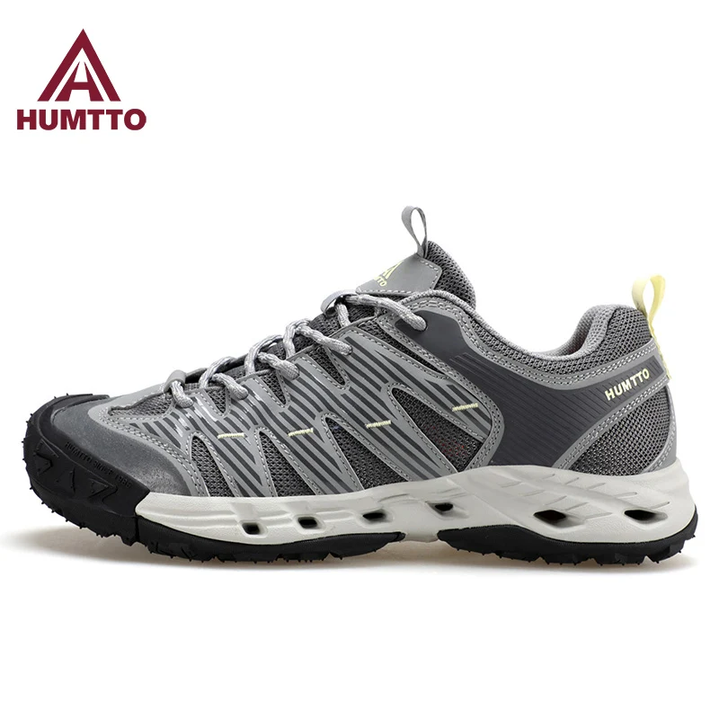HUMTTO-zapatos de senderismo transpirables para hombre, zapatillas deportivas antideslizantes para exteriores, botines ligeros todoterreno, zapatos de trekking para mujer - imagen 3