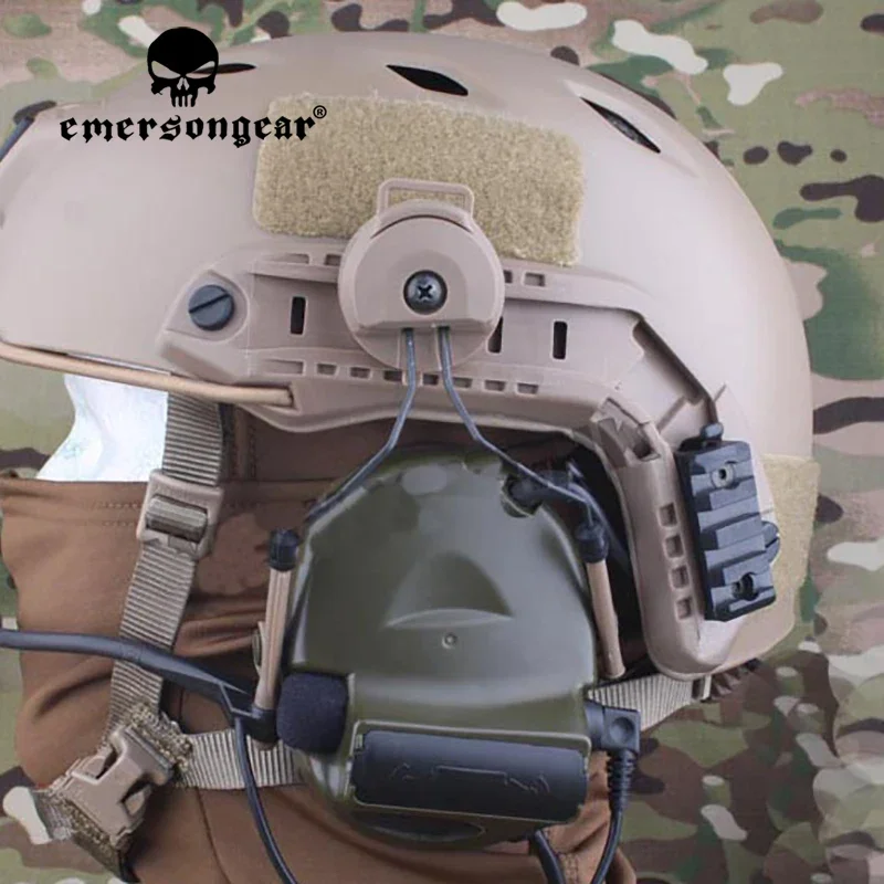 Emersongear Kit Adaptador Riel Casco Ops-Core – Montaje Auriculares Tácticos - imagen 5