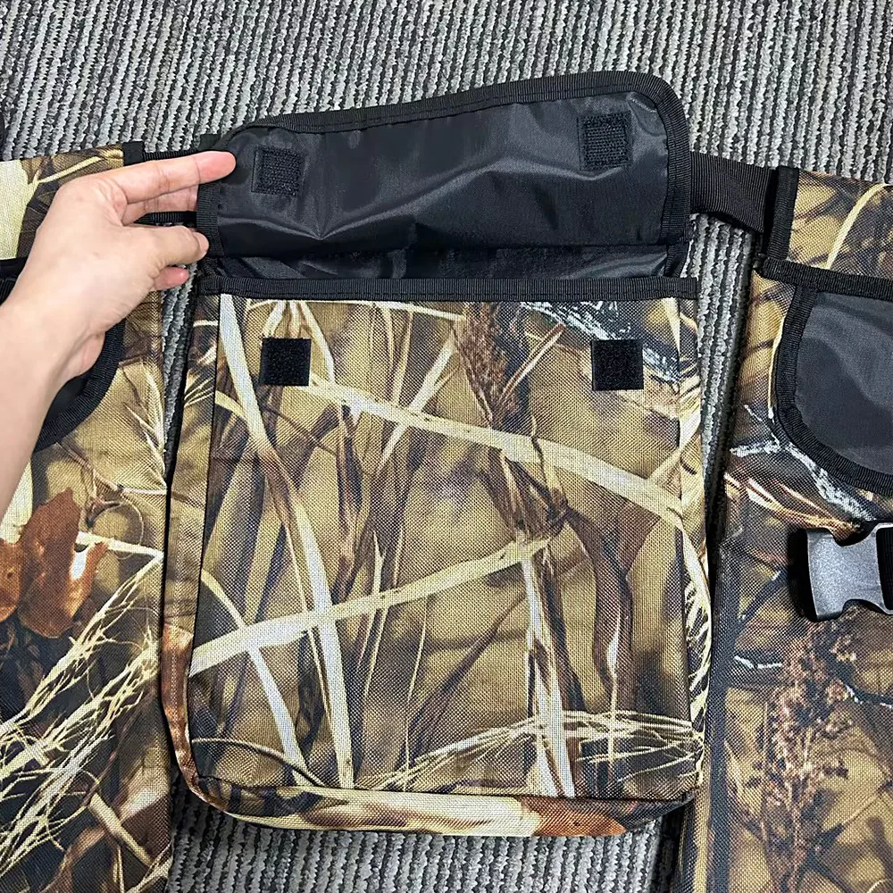 Cinturón de caza de palomas, bolsa de juego, bolsas de concha, soporte para botella de agua, cinturón de juego ajustable para disparar, cazar - imagen 4