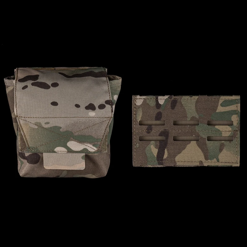 Bolsa de revista 7,62, Panel de faja táctico de tres filas con soportes de sistema M, cinturón Molle de caza, bolsa para antorcha, bolsa para cuchillos, bolsa de herramientas pequeña - imagen 4