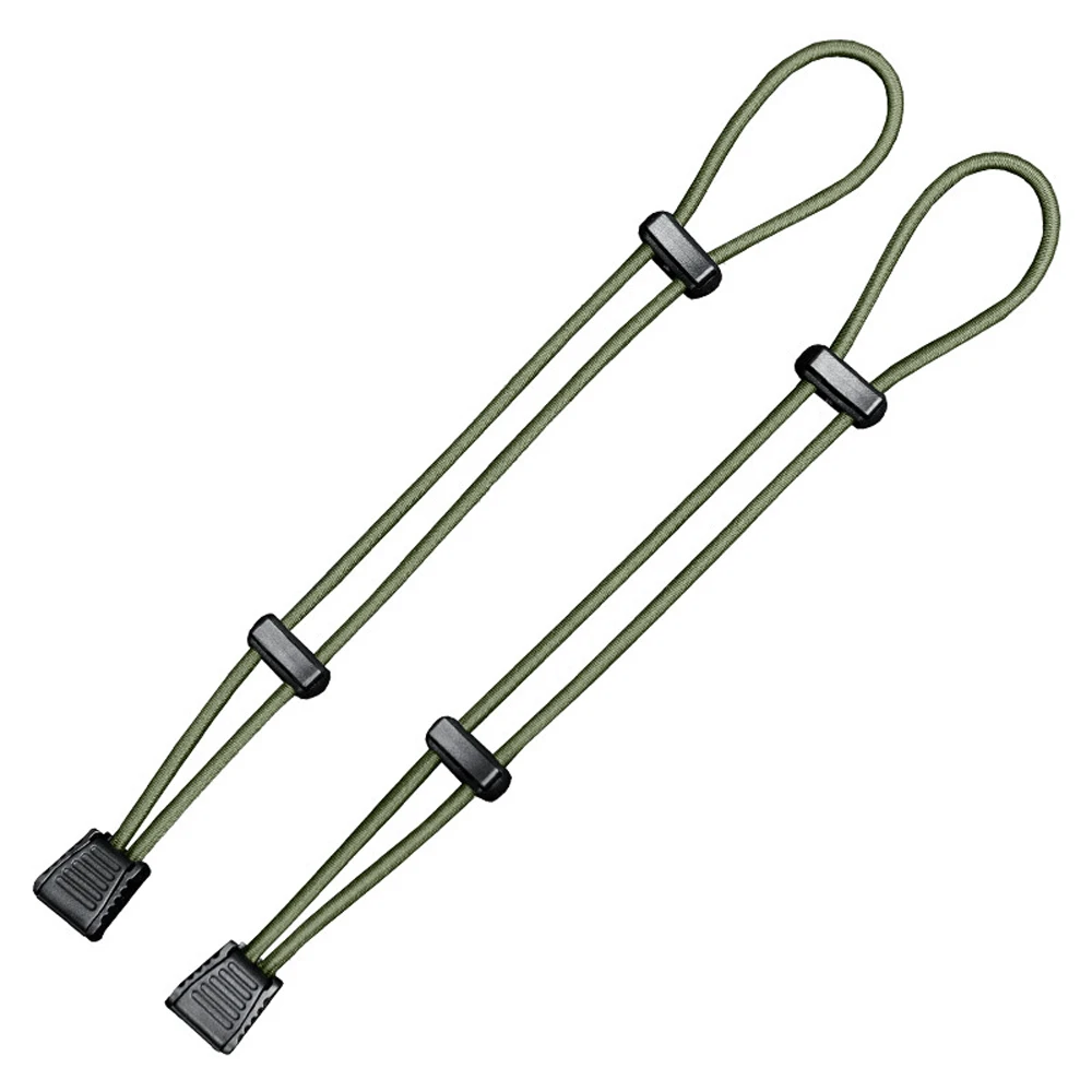 Cordón elástico, cuerda elástica, mochila táctica, soporte para poste de senderismo, bloqueo de cordón de resorte ajustable, soporte para paraguas manos libres - imagen 2