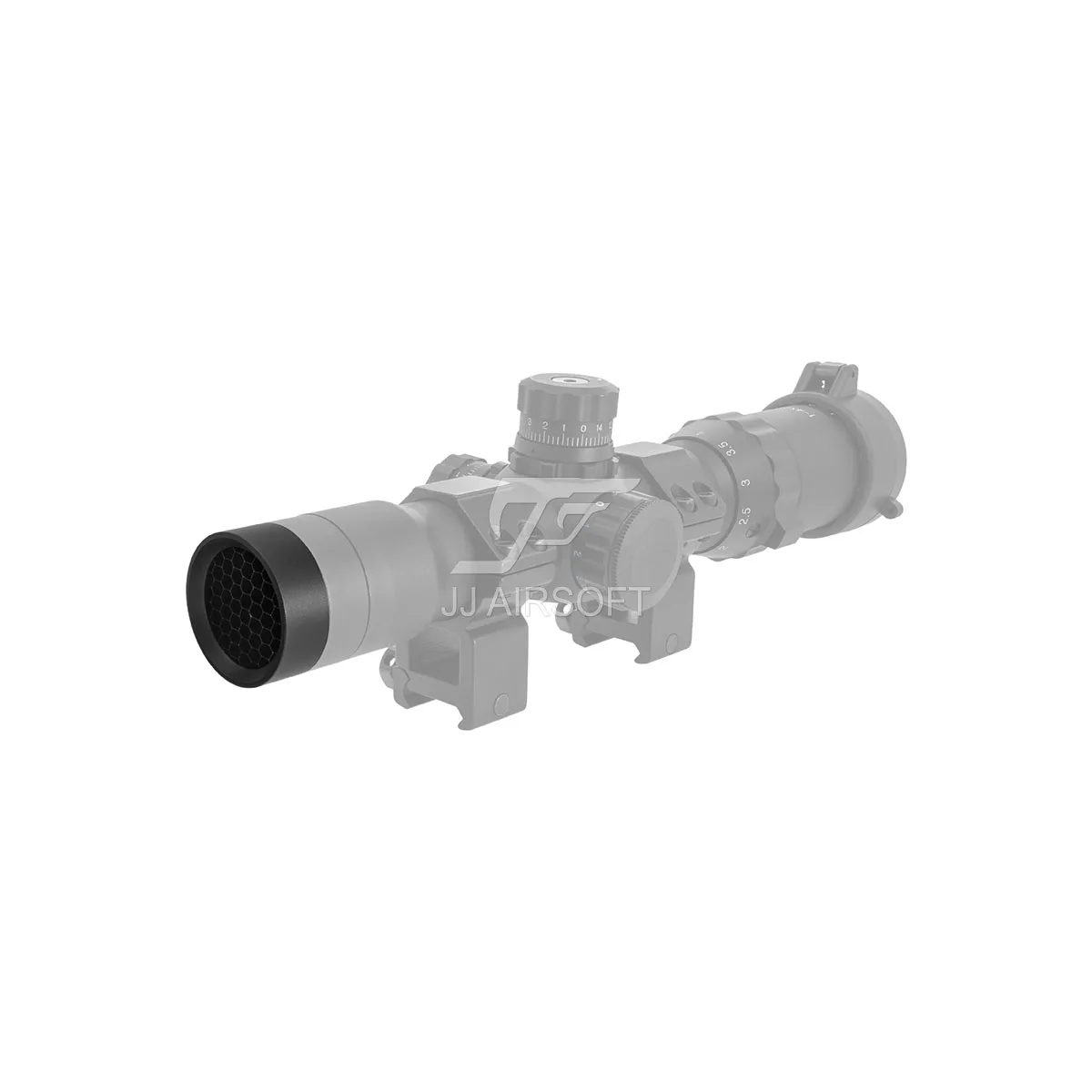 JJ Airsoft Killflash antirreflejos para mira telescópica de rifle - imagen 5