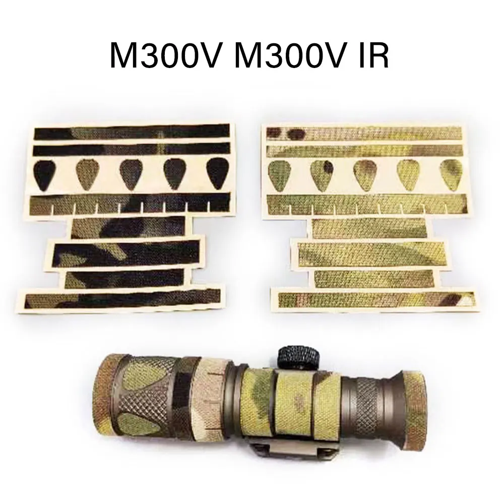 SOTAC Wea-pon Scout Light Wrap para M300B M300V M600B M600V M600DF OKW 18350 18650 envoltura de linterna de caza - imagen 3