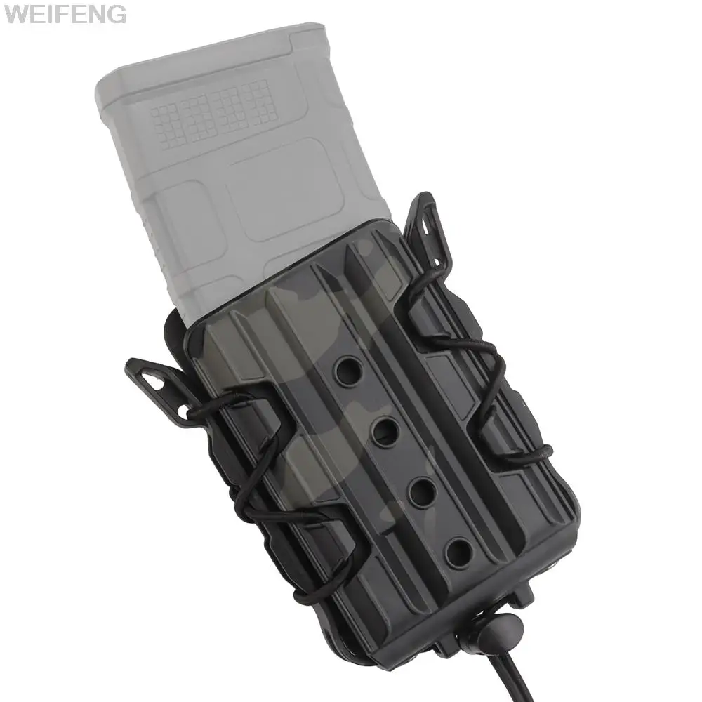 Bolsa táctica de 5,56/7,62mm para AR15 AK M4 Molle Mag, funda militar de sujeción rápida, funda de soporte para Airsoft, bolsa de caza