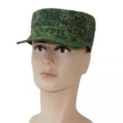 Sombrero de copa plana ala corta camuflaje EMR ruso para ciclismo