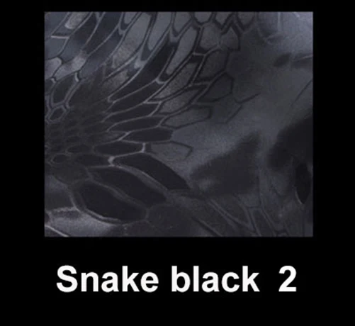 dark black Snake