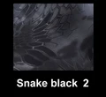 dark black Snake