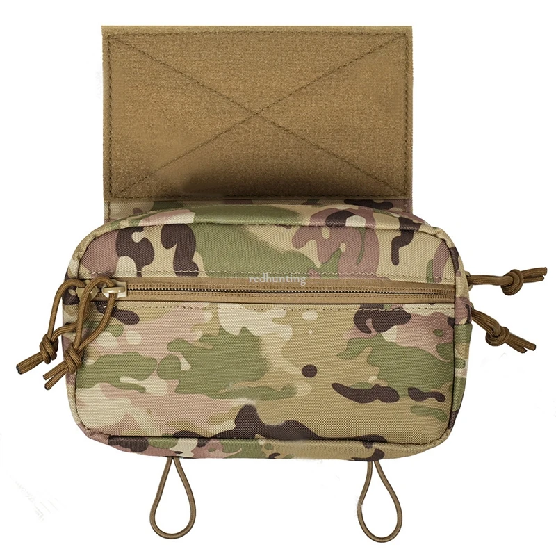 Bolsa táctica de descarga con gancho y bucle para chaleco JPC CPC AVS, bolsa de herramientas de utilidad, Airsoft, Paintball, accesorios de caza