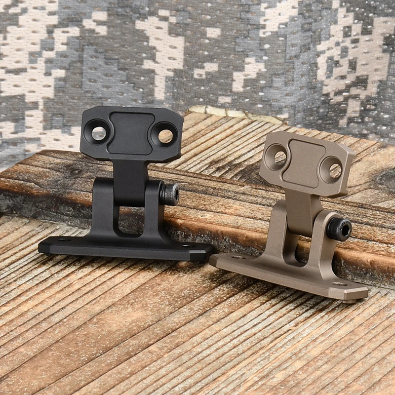 Soporte para linterna WADSN M300 M600, Base plegable multiángulo compatible con riel Picatinny de 20mm, sistema MLOK KEYMOD, piezas de caza Airsoft de Metal