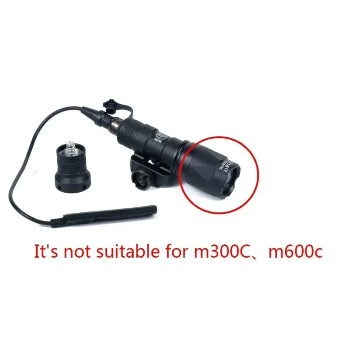 Protector de lente personalizado AD, armas tácticas, Protector de luces LED SF M300 M600 X300 X300V T01 T02, mira de punto rojo, 26MM, 28MM, 30MM - imagen 5