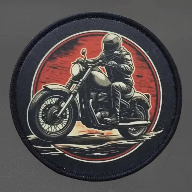 Parche táctico velcro motociclista – Para chaleco, gorra y mochila - imagen 2