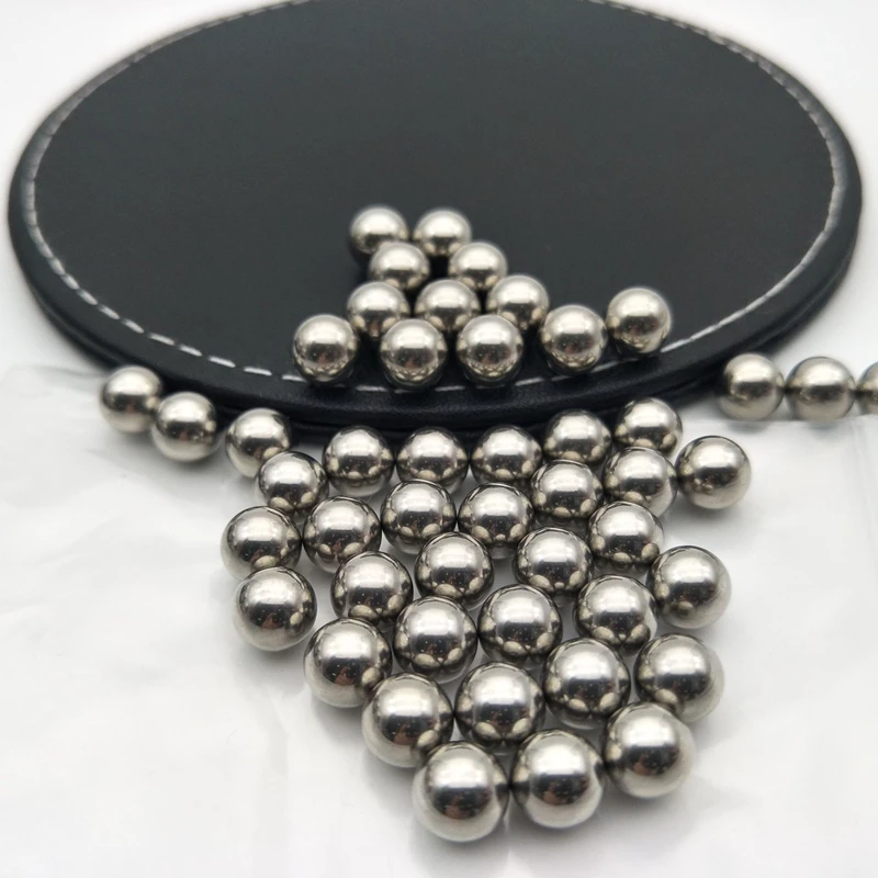 Bola de acero inoxidable de alta precisión, de Protección Ambiental bola de acero, 5mm, 6mm, 7mm,8mm para caza al aire libre, uso de tirachinas - imagen 4