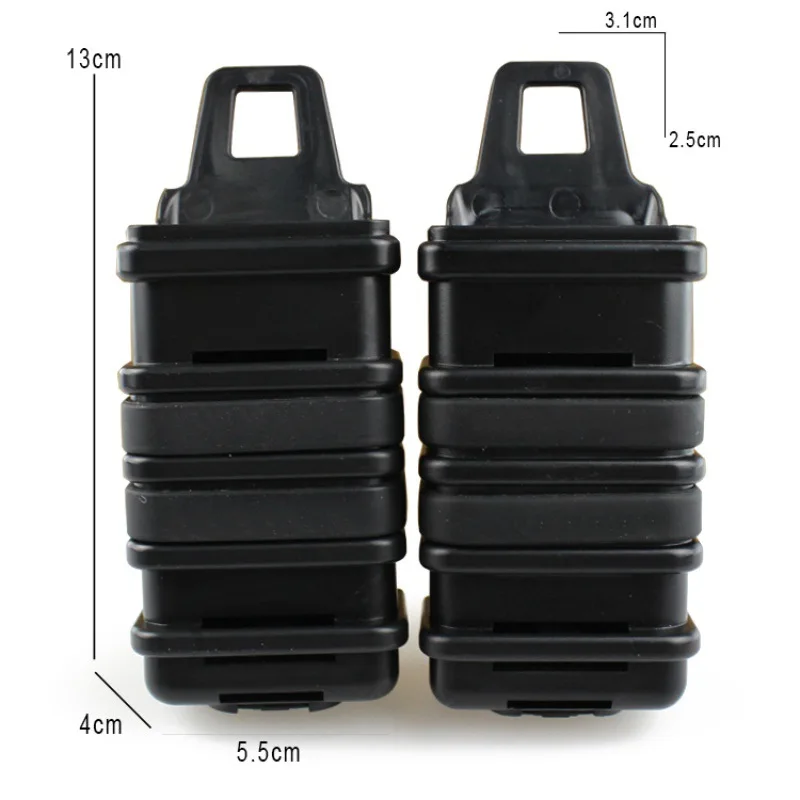 Bolsa táctica para revistas MP5/MP7, Clip Molle, soporte rápido para Mag, funda de extracción rápida, funda de caza Airsoft, 2 uds. - imagen 2