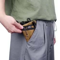 Riñonera táctica MOLLE EDC compacta para camping y senderismo