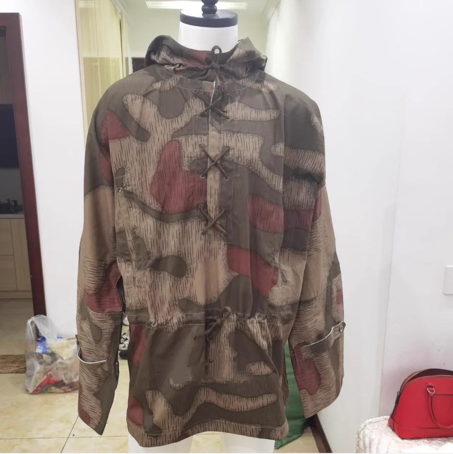Smock alemán Flaketarn reversible – Parka camuflaje militar - imagen 2