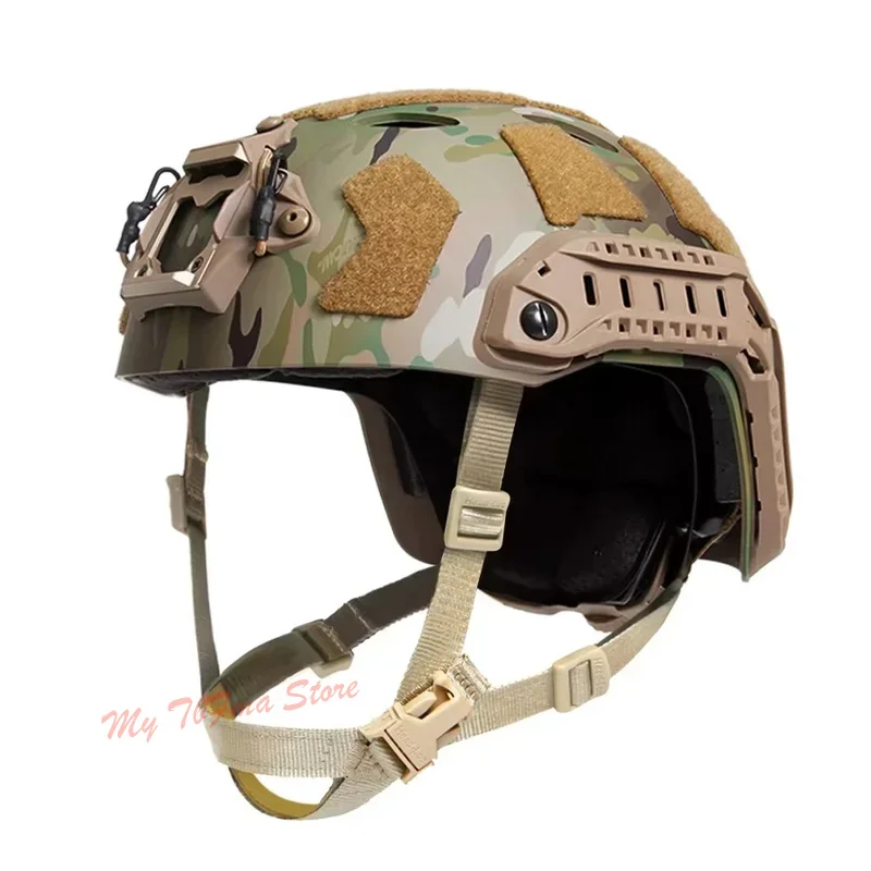 Casco de rescate con orificio de ventilación de ángulo recto FMA FAST SF, versión ABS actualizada, casco protector de entrenamiento seguro para montar - imagen 4