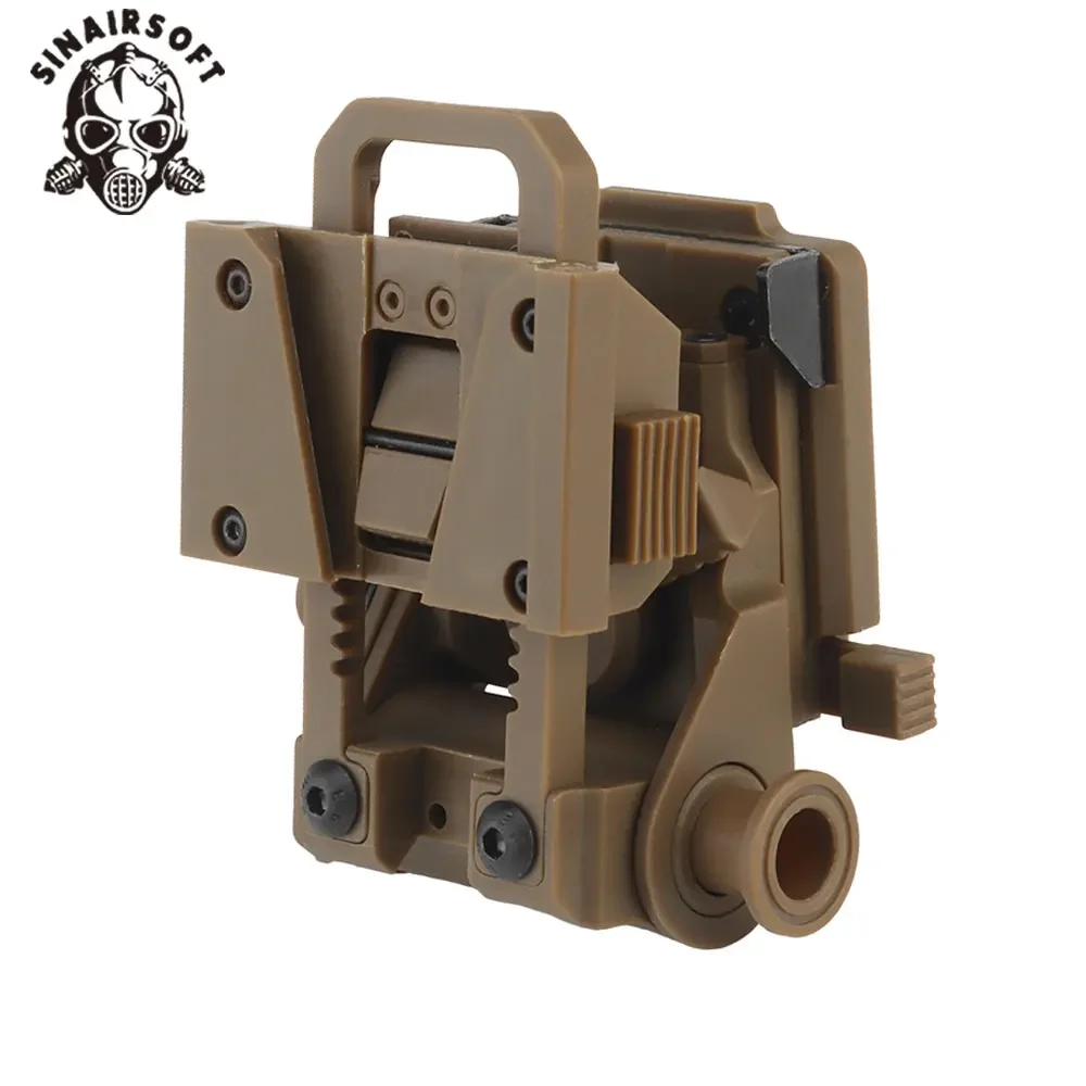 SINAIRSOFT soporte táctico para casco rápido para PVS15 PVS18 PGP NVG 18 soporte de visión nocturna accesorios de soporte para casco de caza - imagen 4