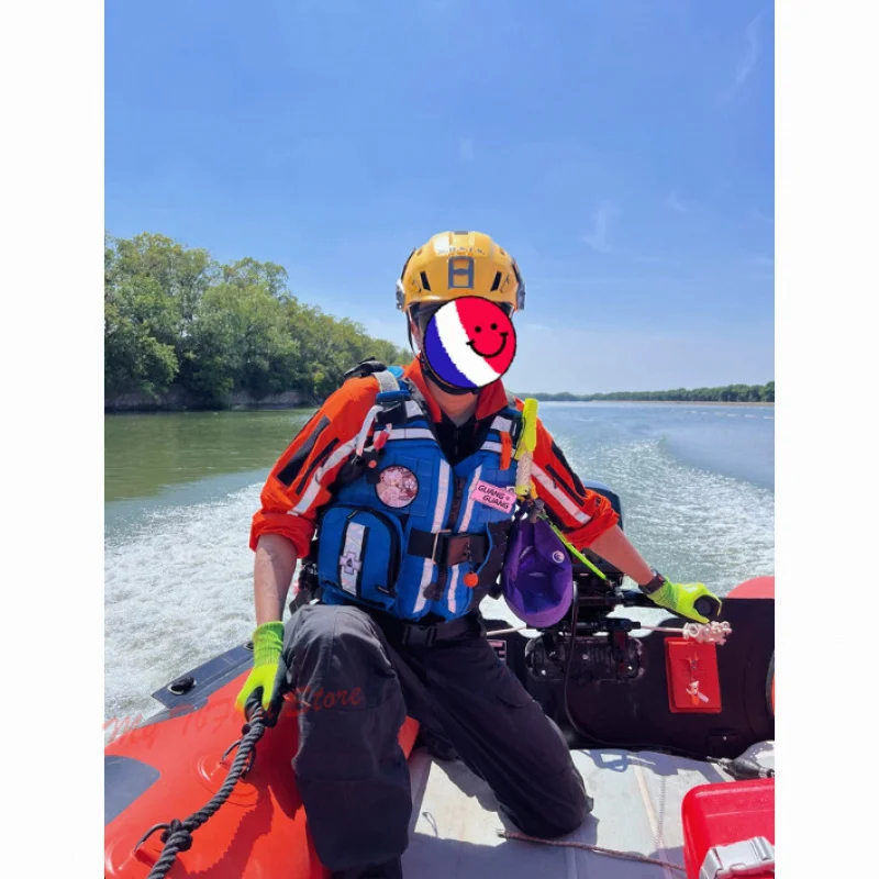 Nueva camisa de Instructor de entrenamiento táctico, traje de rana, uniforme de combate, trajes de rescate con tiras reflectantes