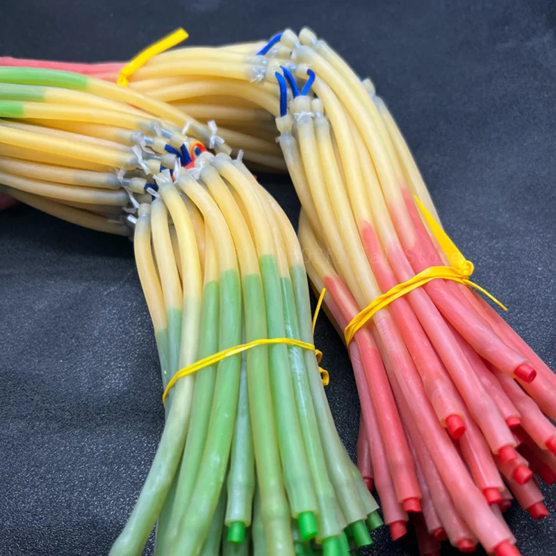 Tirachinas de alta elasticidad para pesca, banda de goma para caza al aire libre, potente cinta de látex, accesorios de catapulta, bandas de goma para disparar peces - imagen 5
